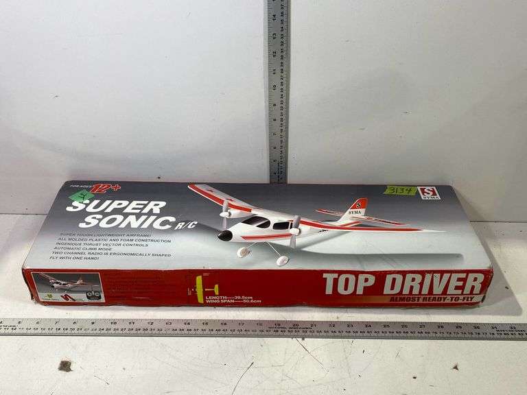 Top Driver Super Sonic Electric Powered Airplane Kit Wild Rose