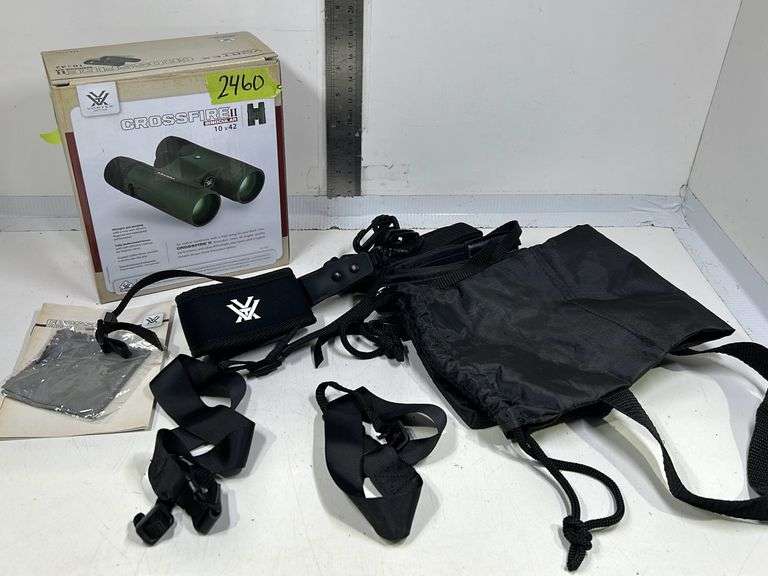 Vortex Binocular Neck Straps x 2 , Carry Case Shoulder Strap Wild