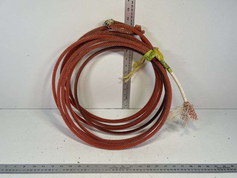 Centerfire Cowboy Rope HD 31' XXS Wild Rose Auction Services