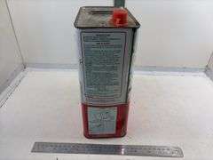 Coleman Camping Lantern fuel, 1/2 full, approx 7x10x4"