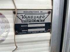 Vanguard Model F3100 5th wheel Travel Trailer, *Unreserved*