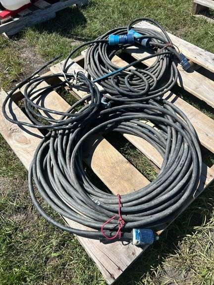 Cables (approx 3), 2 - 30a extension w/ 2 120 adapters, 1 30a cable, *Unreserved*