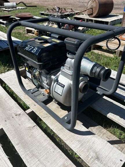 Powerfist 85.150.201 2" water pump, 9480 gph/158 gpm, 120cc sn A1702001599, *Unreserved*