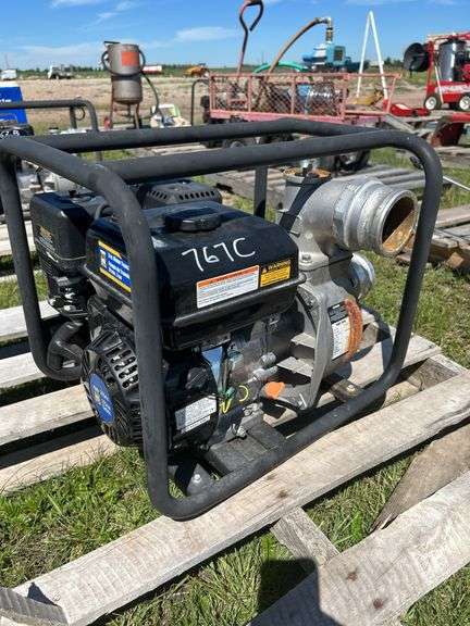 Powerfist PAWP water pump 30705, gas 225cc, 15840 gph, sn A1912000277, *Unreserved*