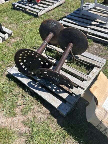 2 Tractor Seat Stools; 1 - 25"H, 1- 30" H, *Unreserved*