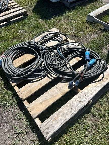 Cables (approx 3), 2 - 30a extension w/ 2 120 adapters, 1 30a cable, *Unreserved*