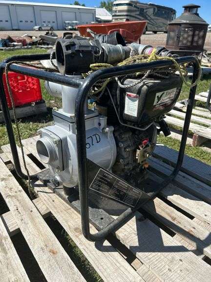 Diesel 300gpm pump Eagle 3"  178F, 196cc, *Unreserved*