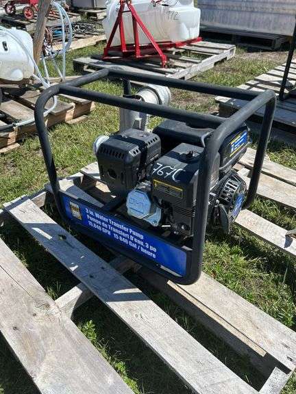 Powerfist PAWP water pump 30705, gas 225cc, 15840 gph, sn A1912000277, *Unreserved*