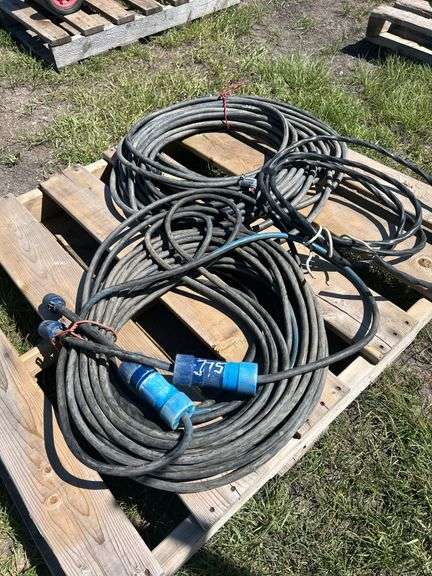 Cables (approx 3), 2 - 30a extension w/ 2 120 adapters, 1 30a cable, *Unreserved*