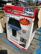 Dinplax 240V Space Heater Mod DCH4831, 15'' w/ Roll Wraping Paper, 1 - Box Assorted Joist Hangers Approx. 30 pcw, Flowtron Bug Zapper, Bismar F12 Propane Camp Heater *Unreserved*