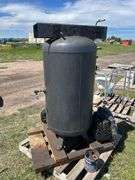 Rand 4000 Airtank w/ Compressor, Bolt Drive w/ Motor 80 Gallon Tank Mod RAC5T80V1 *Unreserved*