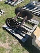 2 Tractor Seat Stools; 1 - 25"H, 1- 30" H, *Unreserved*