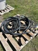 Cables (approx 5), 120v extension, 2 shielded armor 3 phase 50a, 1 30a extension, 1 30a cable, *Unreserved*