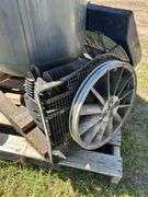 Rand 4000 Airtank w/ Compressor, Bolt Drive w/ Motor 80 Gallon Tank Mod RAC5T80V1 *Unreserved*