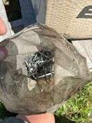 Box of Horseshoes & nails, box of assorted irrigation fittings, PFist 1" gas water pump 40gpm 2 stroke, *Unreserved*