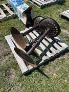 2 Tractor Seat Stools; 1 - 25"H, 1- 30" H, *Unreserved*