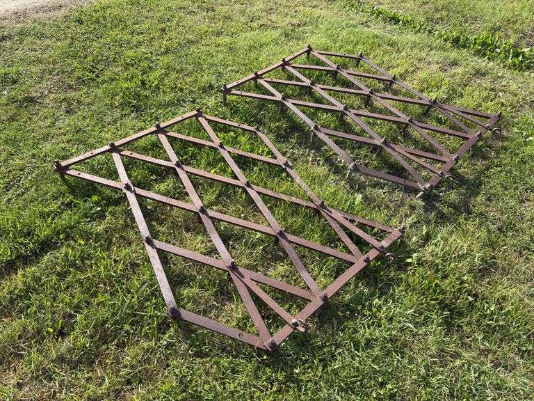 2 Diamond Harrows, approx 4'x3 1/2', *Unreserved*