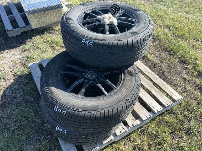 5 - Tires w/ Rims 215/65R15 Proline Rims w/ Spacers & Lugs for 97 ...