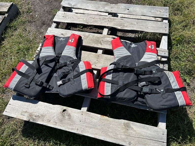 2 - Fluid Life Jackets, size large, *Unreserved*