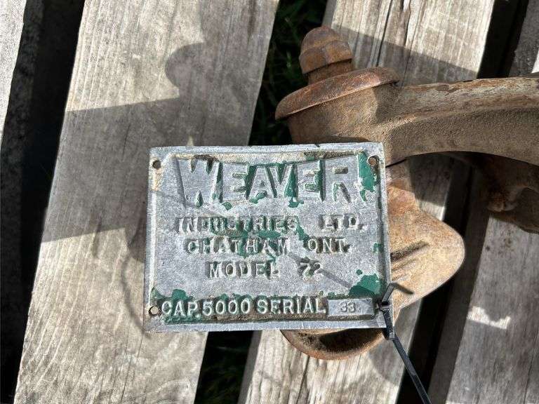 HD  wheels approx 3 wheel assys "Weaver", *Unreserved*