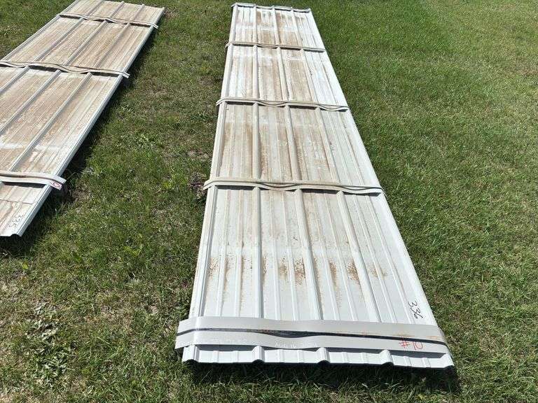 Lift of Millends Metal Siding/Roofing Approx. 6'-15' Long x 3' Wide (Approx. 47 Sheets Mixed Color), *Unreserved*