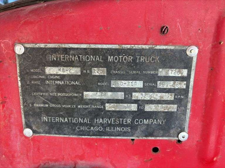 1949 International Truck *Unreserved*