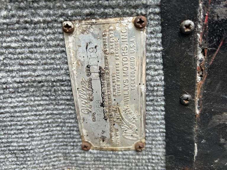 1948 Willy's Overland Panel Van, Model 54268, *Unreserved*