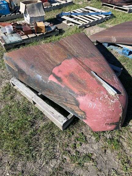 Late 40's Chevy Sedan Hood *Unreserved*