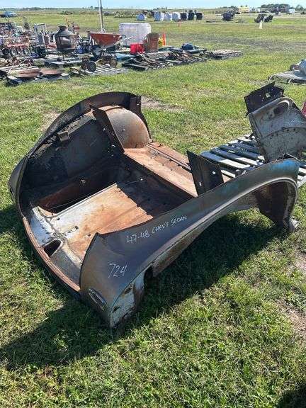1947-48 Chevy Sedan Rear Seat & Trunk Base *Unreserved*