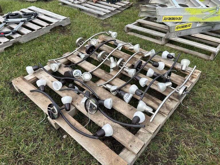 3 Lamp Indoor Decorative Light Fixtures (approx 10 - 4 brushed satin, 6 bronze satin), *Unreserved*
