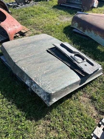 1971 Chevy Truck Hood, 2 Door Interior Panels, & 2 - Headlight Chrome Rings *Unreserved*