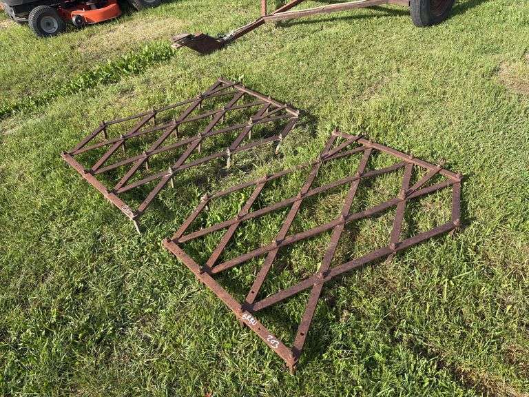 2 Diamond Harrows, approx 4'x3 1/2', *Unreserved*