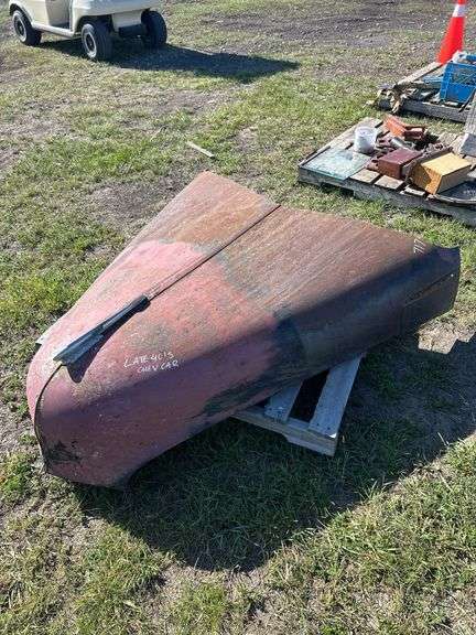 Late 40's Chevy Sedan Hood *Unreserved*