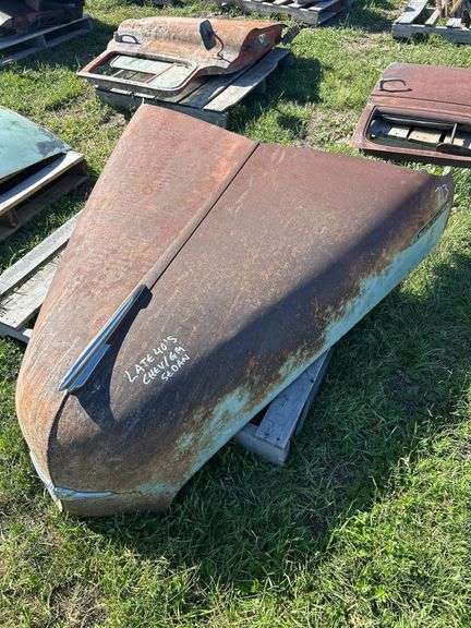 Late 40's Chevy/GM Sedan Hood *Unreserved*
