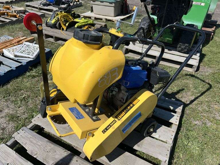 Power Fist Concrete Saw 196cc Motor 12-14 '' Blade SN: 15080210 *Unreserved*