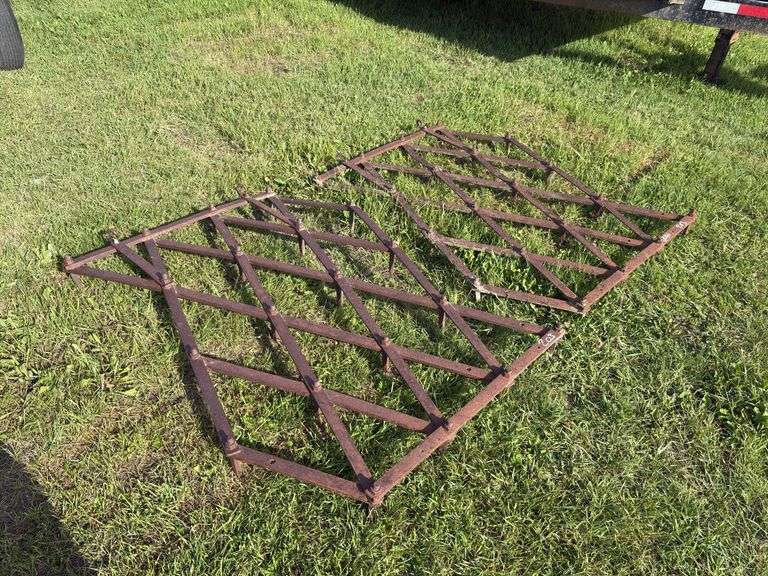 2 Diamond Harrows, approx 4'x3 1/2', *Unreserved*