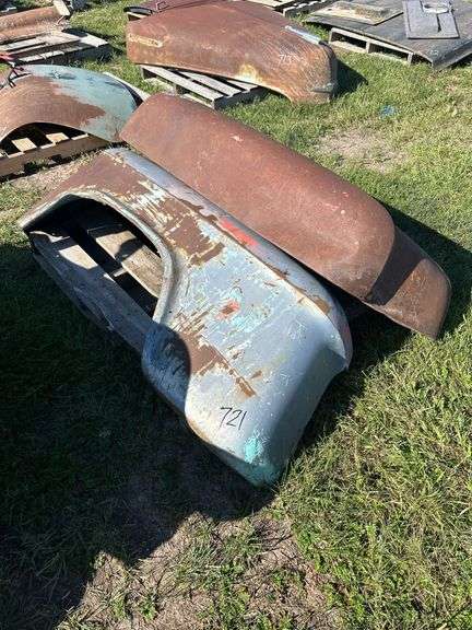 2 - Rear Fenders For 1955-56 Chevy Step Side Pickup Truck *Unreserved*