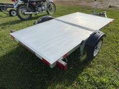 2010 Trifold Aluminum Trailer 4'x8', *Unreserved*