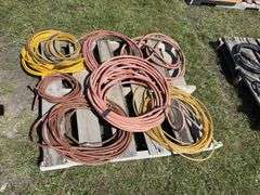 7 Assorted air hoses, *Unreserved*