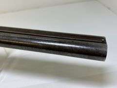 R Wylie Hill Co. 12 ga. Side by Side Shotgun, w/ case, Damascus Barrel, pre 1900, no sn, *Unreserved*
