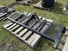 Truck Headache Rack w/ tire mount, no hardware, approx 5'11"x2', *Unreserved*