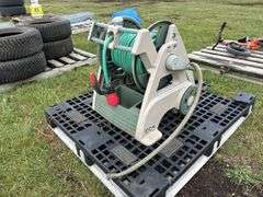 Ames Reel Easy Hose Reel w/ hose & nozzle, *Unreserved*
