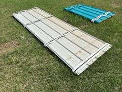 Lift of Millends Metal Siding/Roofing Approx. 5' Long x 3' Wide (Approx. 7 Sheets Stone Grey Color), *Unreserved*