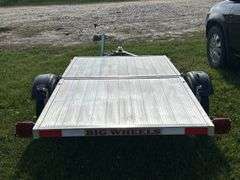 2010 Trifold Aluminum Trailer 4'x8', *Unreserved*