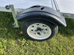 2010 Trifold Aluminum Trailer 4'x8', *Unreserved*