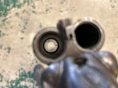 R Wylie Hill Co. 12 ga. Side by Side Shotgun, w/ case, Damascus Barrel, pre 1900, no sn, *Unreserved*