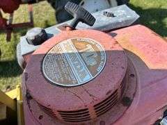 Trailer Type Post Hole Auger w/ 2 Auger Bits Approx. 12'' & 9'' *Unreserved*