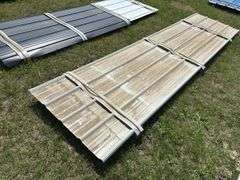 Lift of Millends Metal Siding/Roofing Approx. 11'7''-13'' Long x 3' Wide (Approx. 7 Sheets Bone White Color), *Unreserved*