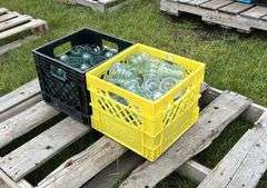 2 Crates of Glass Insulators, approx 60, *Unreserved*