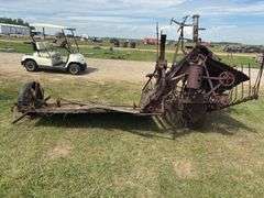 Horse Drawn McCormick Deering Steel Wheel Binder, *Unreserved*